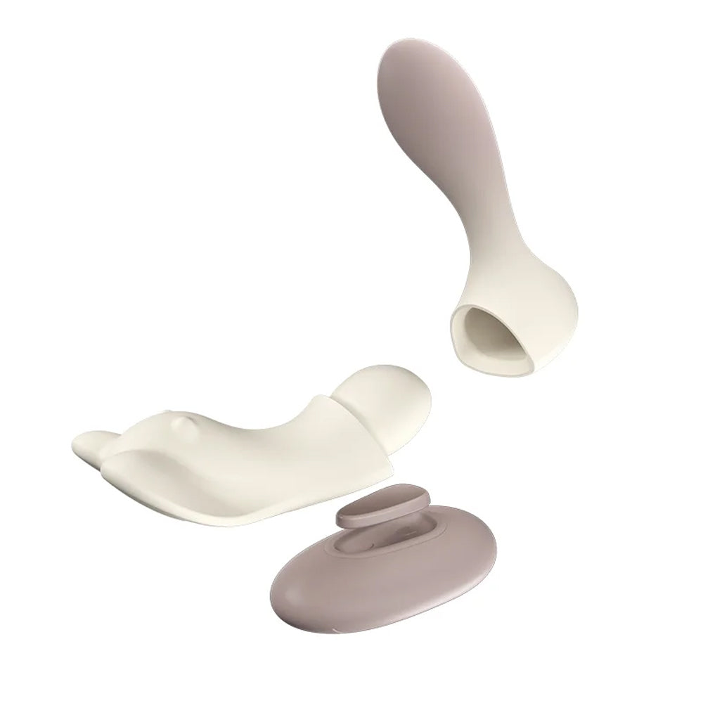 Mesanel Cisecat Wearable Clit & G-Spot Vibrator Dildo