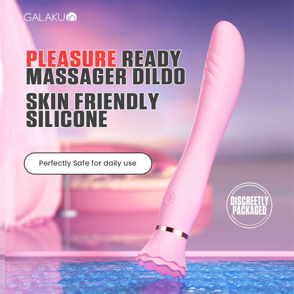 Galaku Massaging Wand Vibrating Dildo