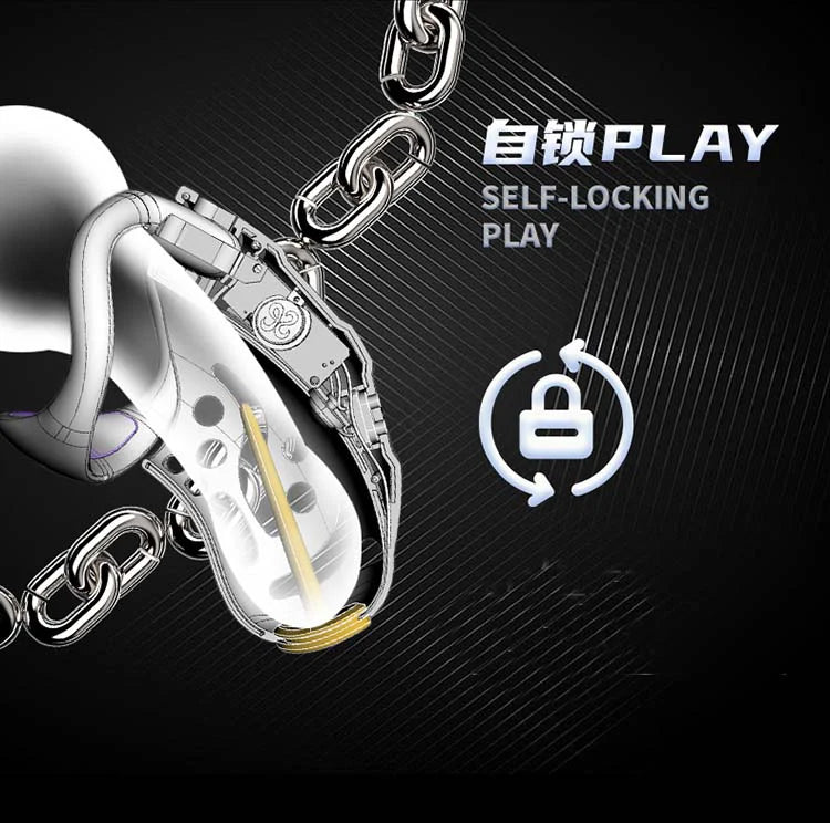 [𝗣𝗥𝗘-𝗢𝗥𝗗𝗘𝗥] Lockink Nautilus Wireless Remote Control Electric Shock Chastity