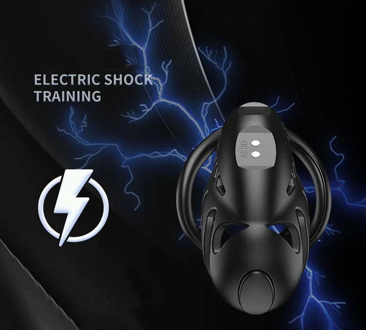 [𝗣𝗥𝗘-𝗢𝗥𝗗𝗘𝗥] Lockink Nautilus Wireless Remote Control Electric Shock Chastity