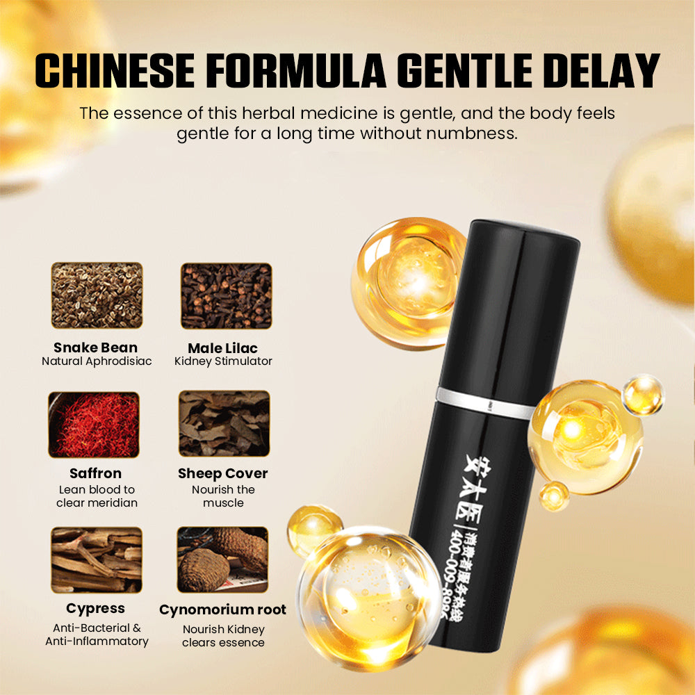 Chinese Style Delay Spray for Men - Sexual Enhancer to Control Climax