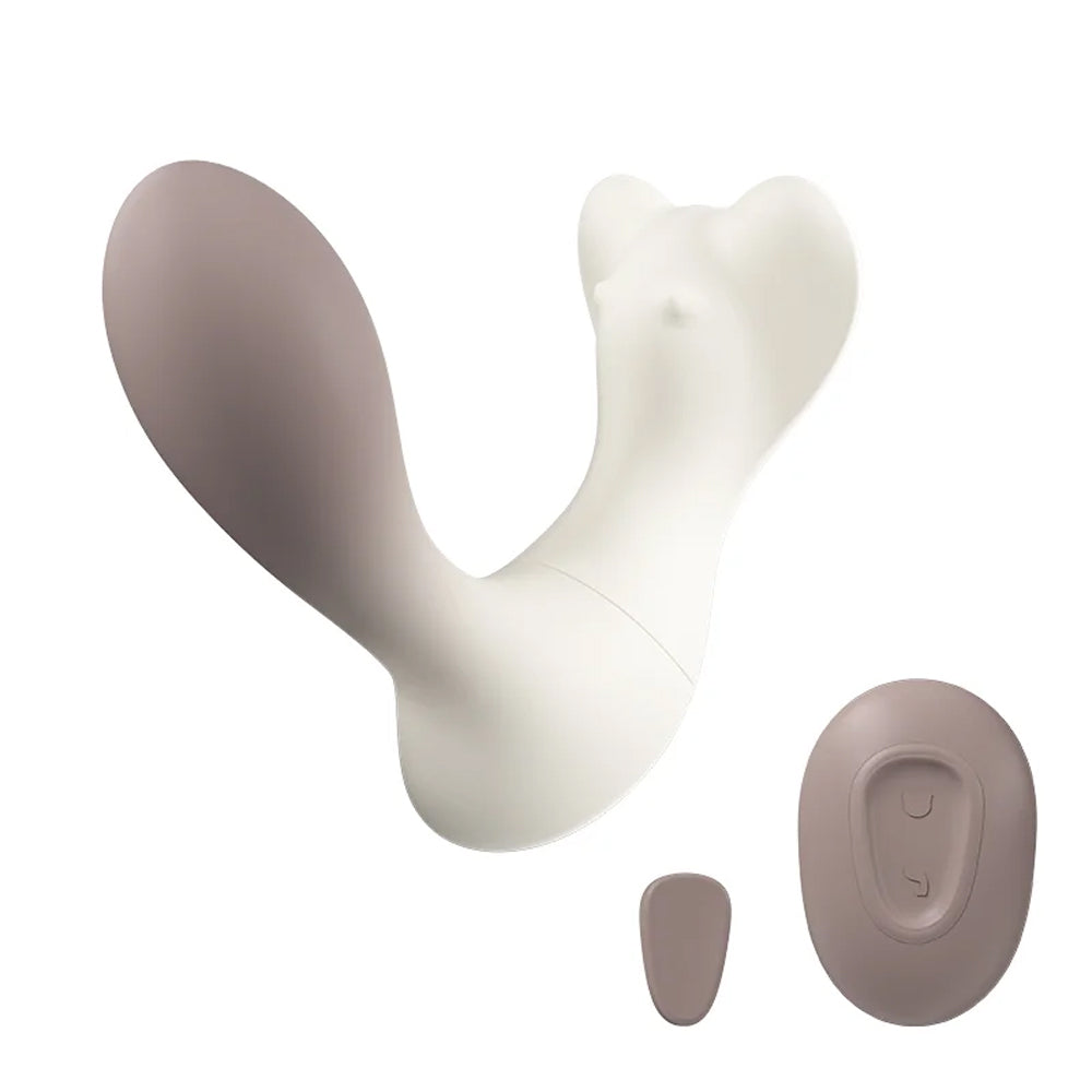 Mesanel Cisecat Wearable Clit & G-Spot Vibrator Dildo