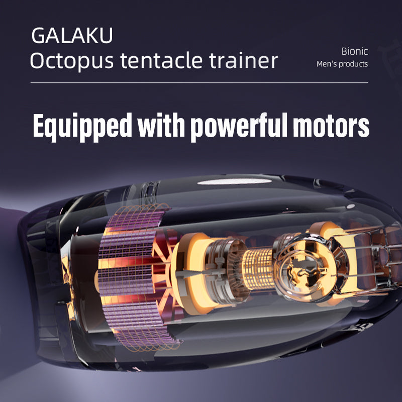 Galaku Octopus Tentacle Delay Trainer For Him Vibrator