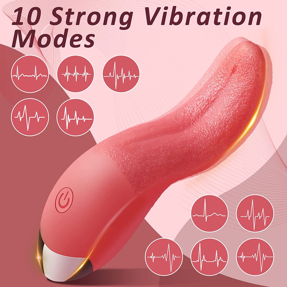 Tease the Master Tongue Licking Vibrator